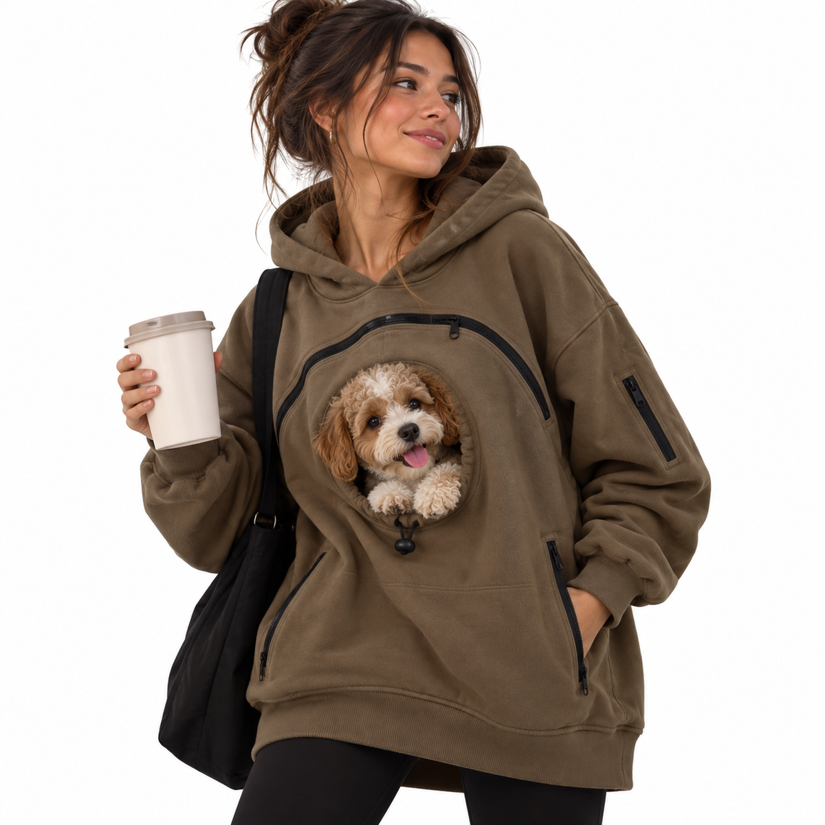 Paw Tuck™ Pet Carrier Hoodie