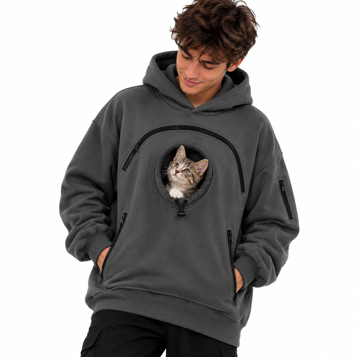 Paw Tuck™ Pet Carrier Hoodie